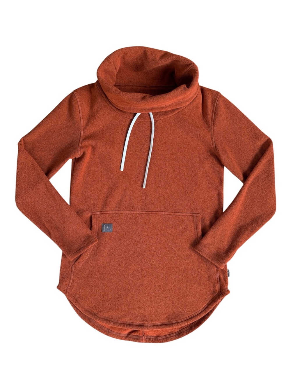 DESO Supply Co. Tallac Funnel Neck Pullover Sweatshirt Women’s Size M Orange
